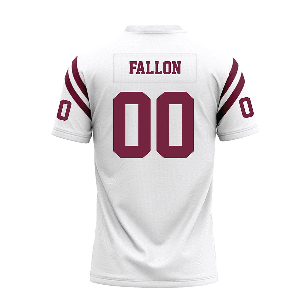 Fordham - NCAA Football : Barrett Fallon - White Football Jersey-1