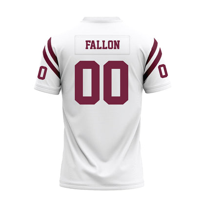 Fordham - NCAA Football : Barrett Fallon - White Football Jersey-1