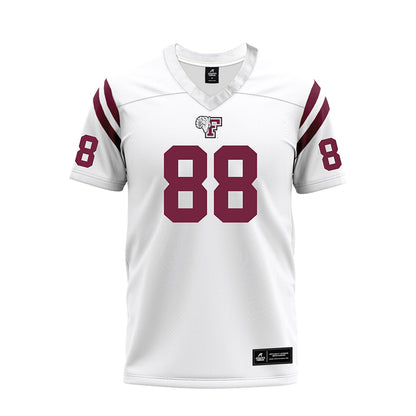 Fordham - NCAA Football : Nathan Jean Philippe - White Football Jersey-0