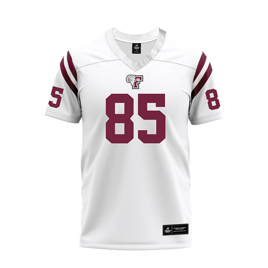 Fordham - NCAA Football : Rob Novotny - White Football Jersey-0