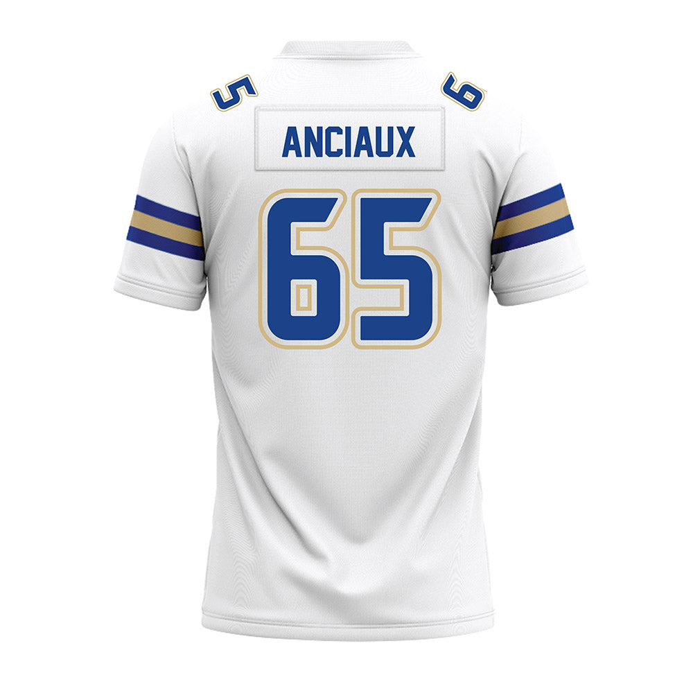 Tulsa - NCAA Football : Nick Anciaux - White Premium Football Jersey-1