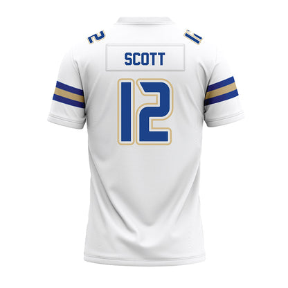 Tulsa - NCAA Football : Dedaunte Scott - White Premium Football Jersey-1