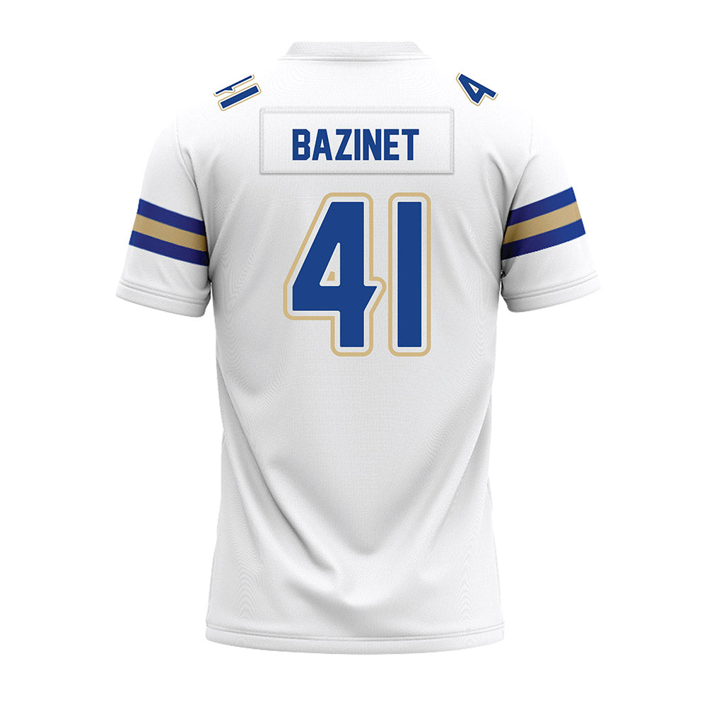 Tulsa - NCAA Football : Joel Bazinet - White Premium Football Jersey-1