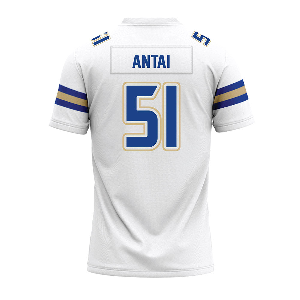 Tulsa - NCAA Football : Javion Antai - White Premium Football Jersey-1