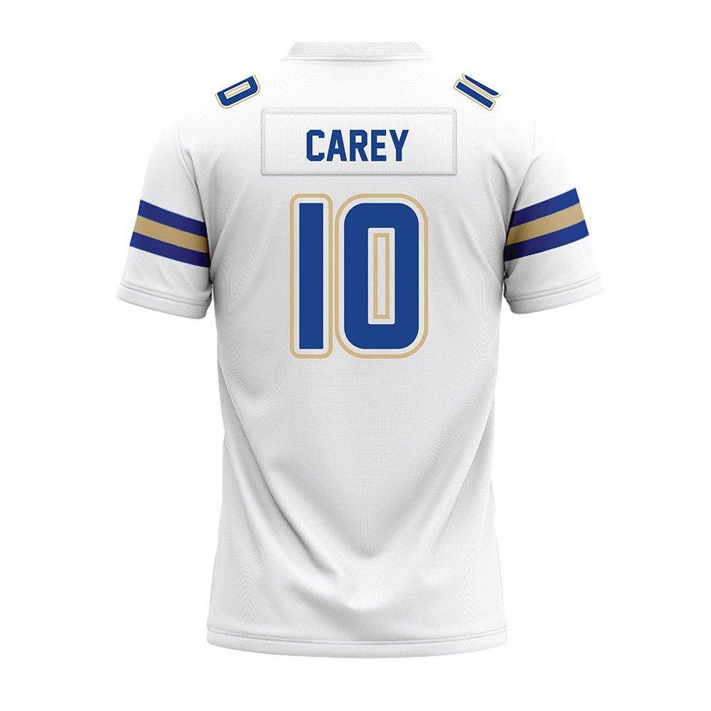 Tulsa - NCAA Football : Owen Carey - White Premium Football Jersey-1