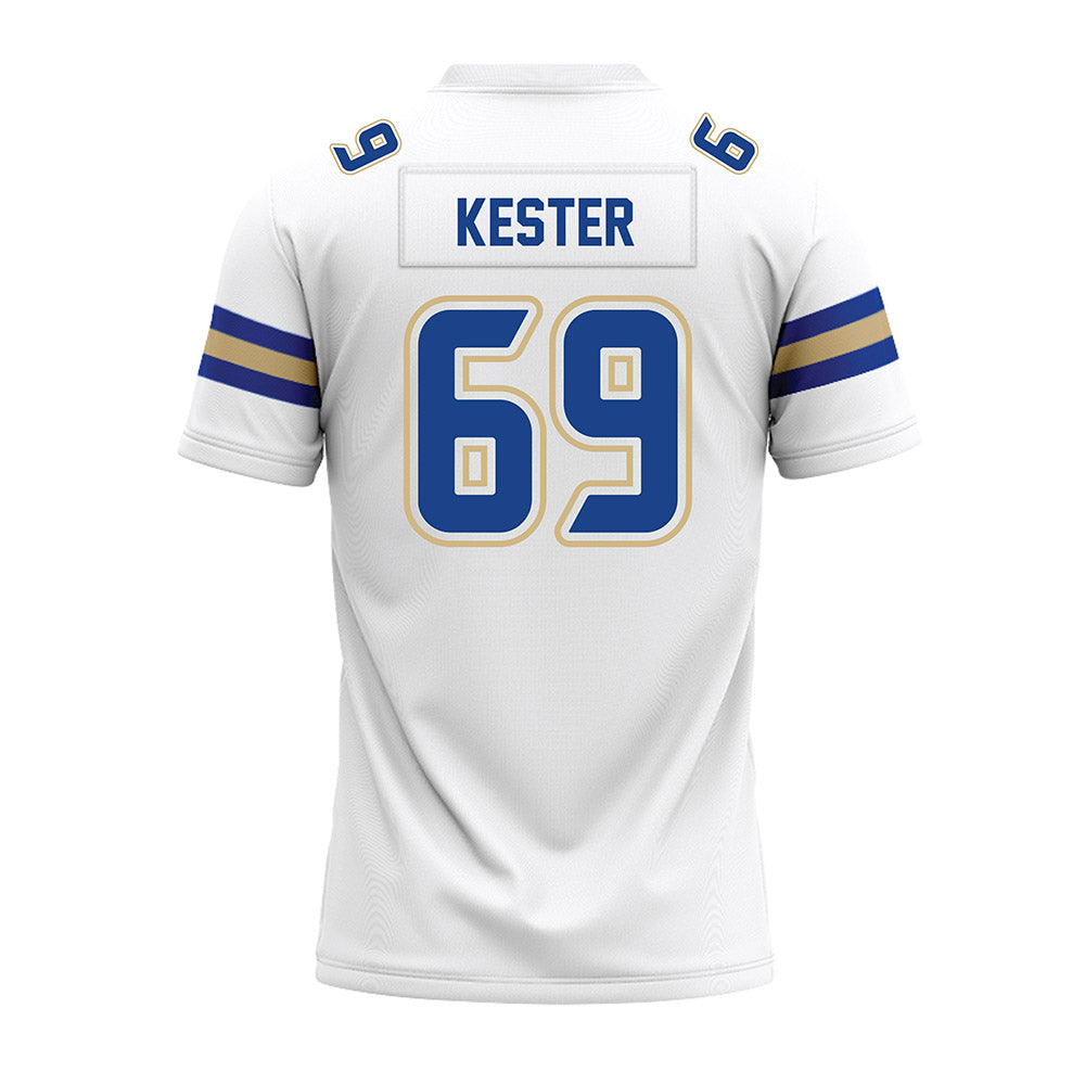 Tulsa - NCAA Football : Ryley Kester - White Premium Football Jersey-1