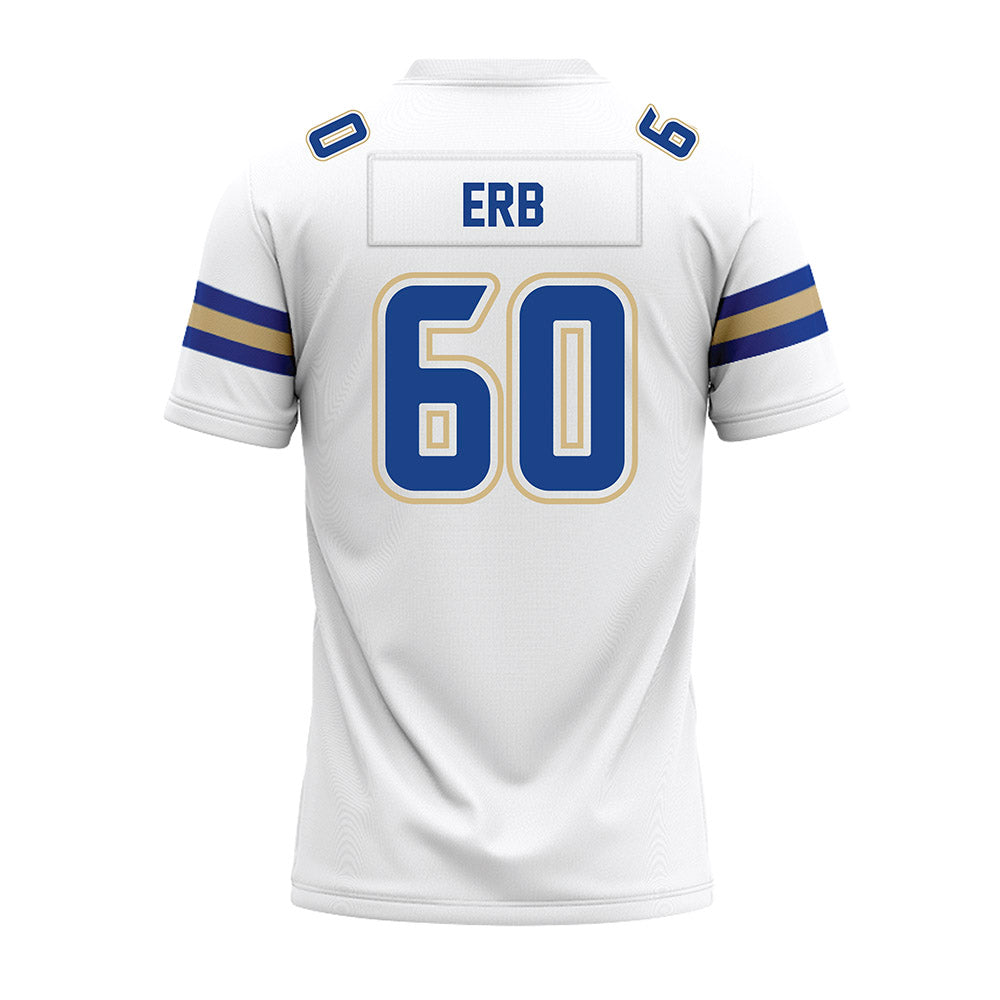 Tulsa - NCAA Football : Hunter Erb - White Premium Football Jersey-1