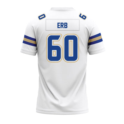 Tulsa - NCAA Football : Hunter Erb - White Premium Football Jersey-1