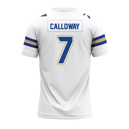 Tulsa - NCAA Football : Jimmy Calloway - White Premium Football Jersey-1