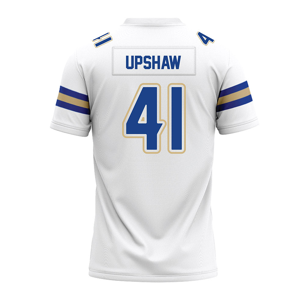 Tulsa - NCAA Football : Will Upshaw - White Premium Football Jersey-1