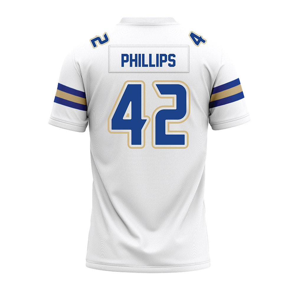 Tulsa - NCAA Football : Reilarean Phillips - White Premium Football Jersey-1