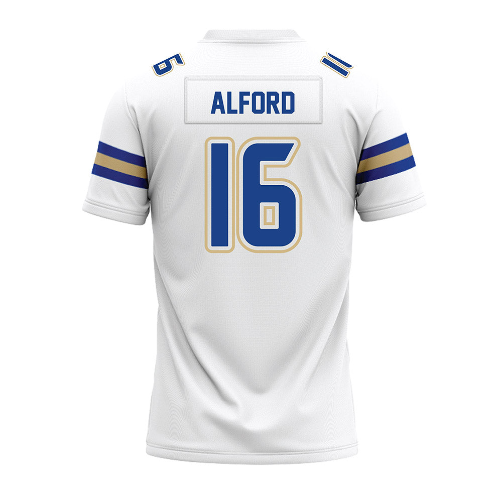 Tulsa - NCAA Football : Andrew Alford - White Premium Football Jersey-1