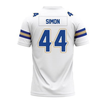 Tulsa - NCAA Football : Henry Simon - White Premium Football Jersey-1
