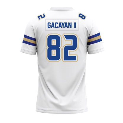 Tulsa - NCAA Football : Chris Gacayan II - White Premium Football Jersey-1