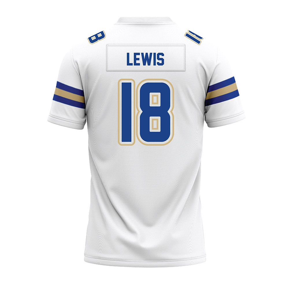Tulsa - NCAA Football : Cj Lewis - White Premium Football Jersey-1