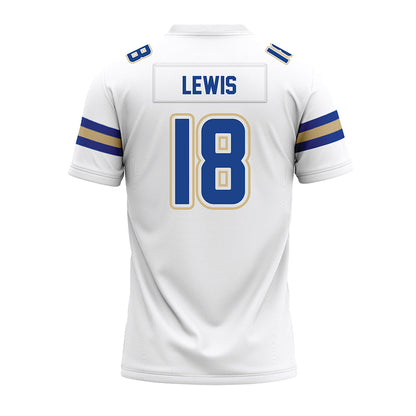 Tulsa - NCAA Football : Cj Lewis - White Premium Football Jersey-1