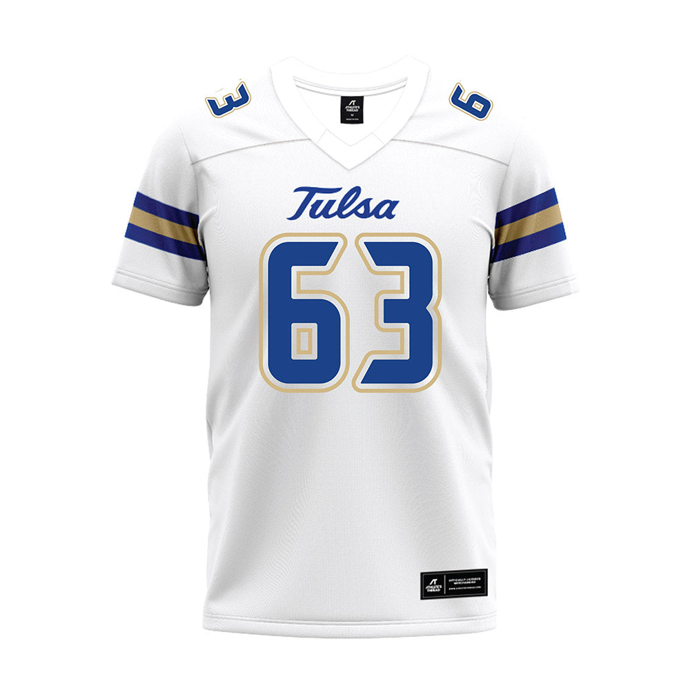 Tulsa - NCAA Football : Chaden Sullivan - White Premium Football Jersey-0