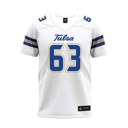Tulsa - NCAA Football : Chaden Sullivan - White Premium Football Jersey-0