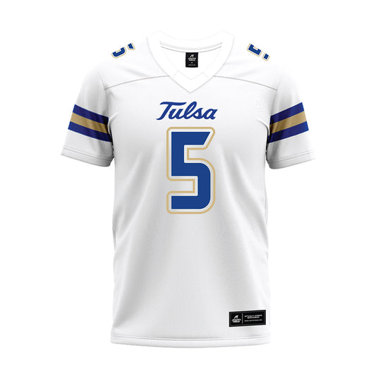 Tulsa - NCAA Football : Ashton Williams - White Premium Football Jersey-0