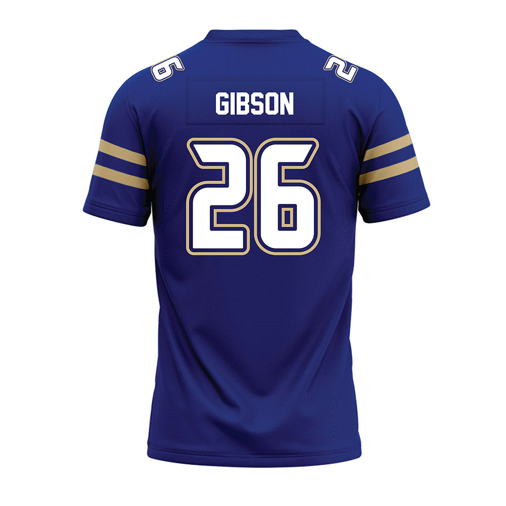Tulsa - NCAA Football : Kainon Gibson - Blue Premium Football Jersey-1