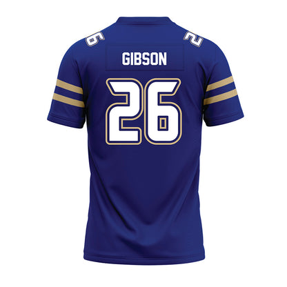 Tulsa - NCAA Football : Kainon Gibson - Blue Premium Football Jersey-1