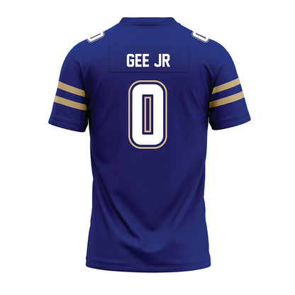 Tulsa - NCAA Football : Donnell Gee Jr - Blue Premium Football Jersey-1