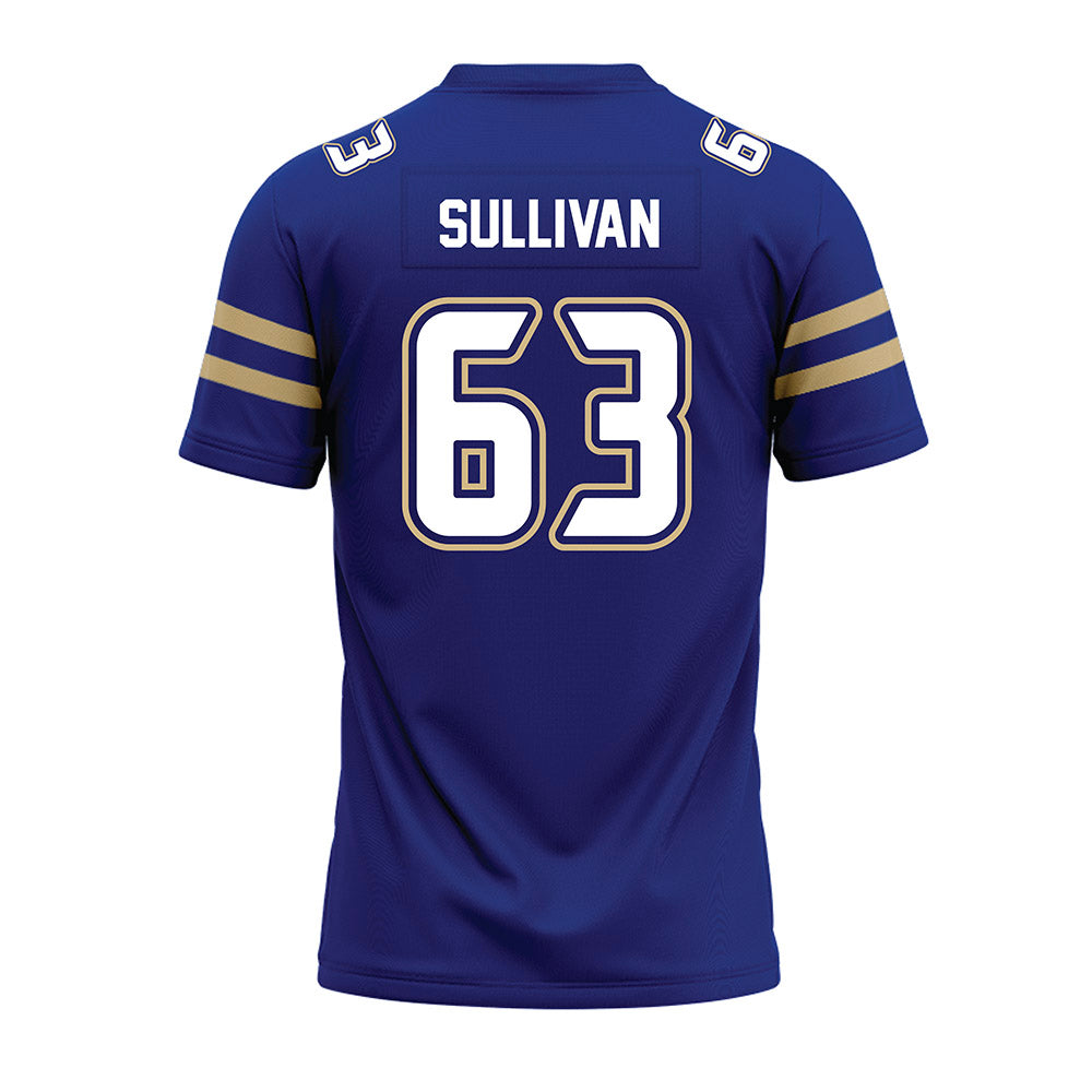 Tulsa - NCAA Football : Chaden Sullivan - Blue Premium Football Jersey-1