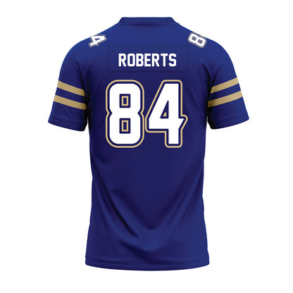 Tulsa - NCAA Football : Jewlyen Roberts - Blue Premium Football Jersey