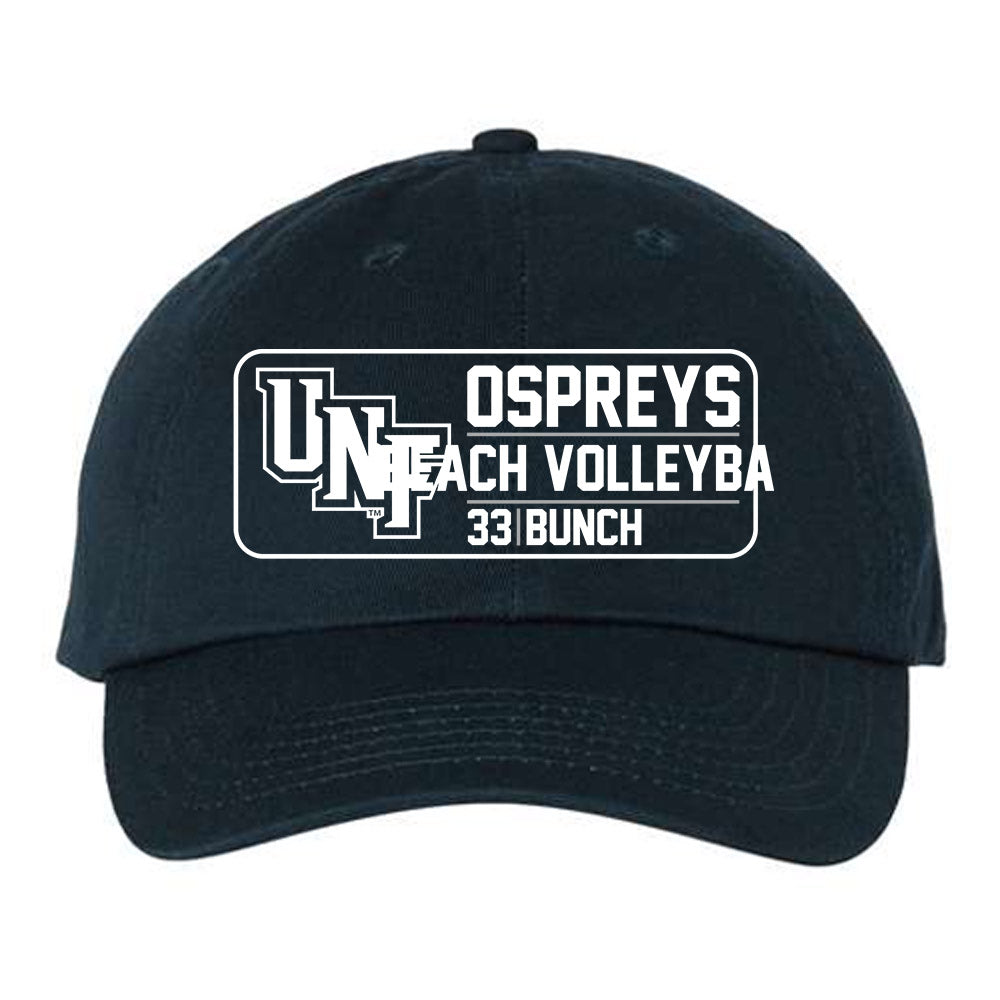 UNF - NCAA Beach Volleyball : Ally Bunch - Dad Hat-0
