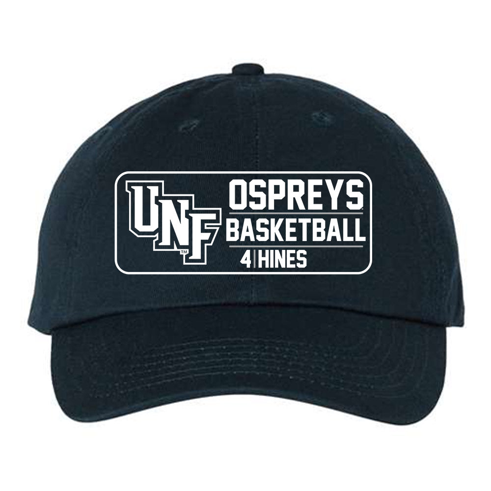 UNF - NCAA Men's Basketball : Devin Hines - Dad Hat-0