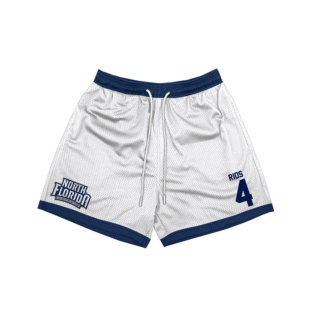 UNF - NCAA Men's Soccer : Rafa Rios - Shorts-0