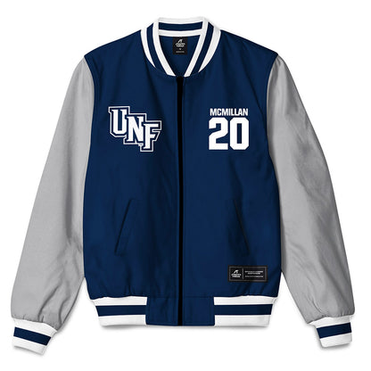 UNF - NCAA Women's Soccer : Braelyn McMillan - Bomber Jacket-0