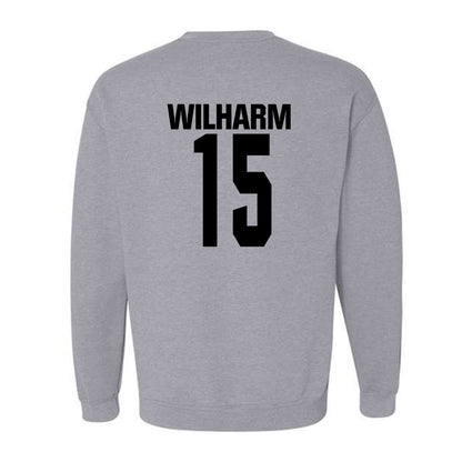 NC State - NCAA Football : Hudson Wilharm - Classic Shersey Crewneck Sweatshirt-1