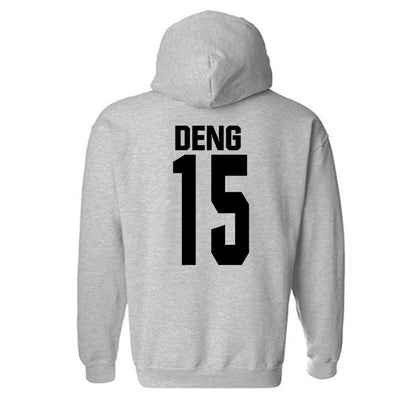 NC State - NCAA Men's Basketball : Jerry Deng - Classic Shersey Hooded Sweatshirt-1
