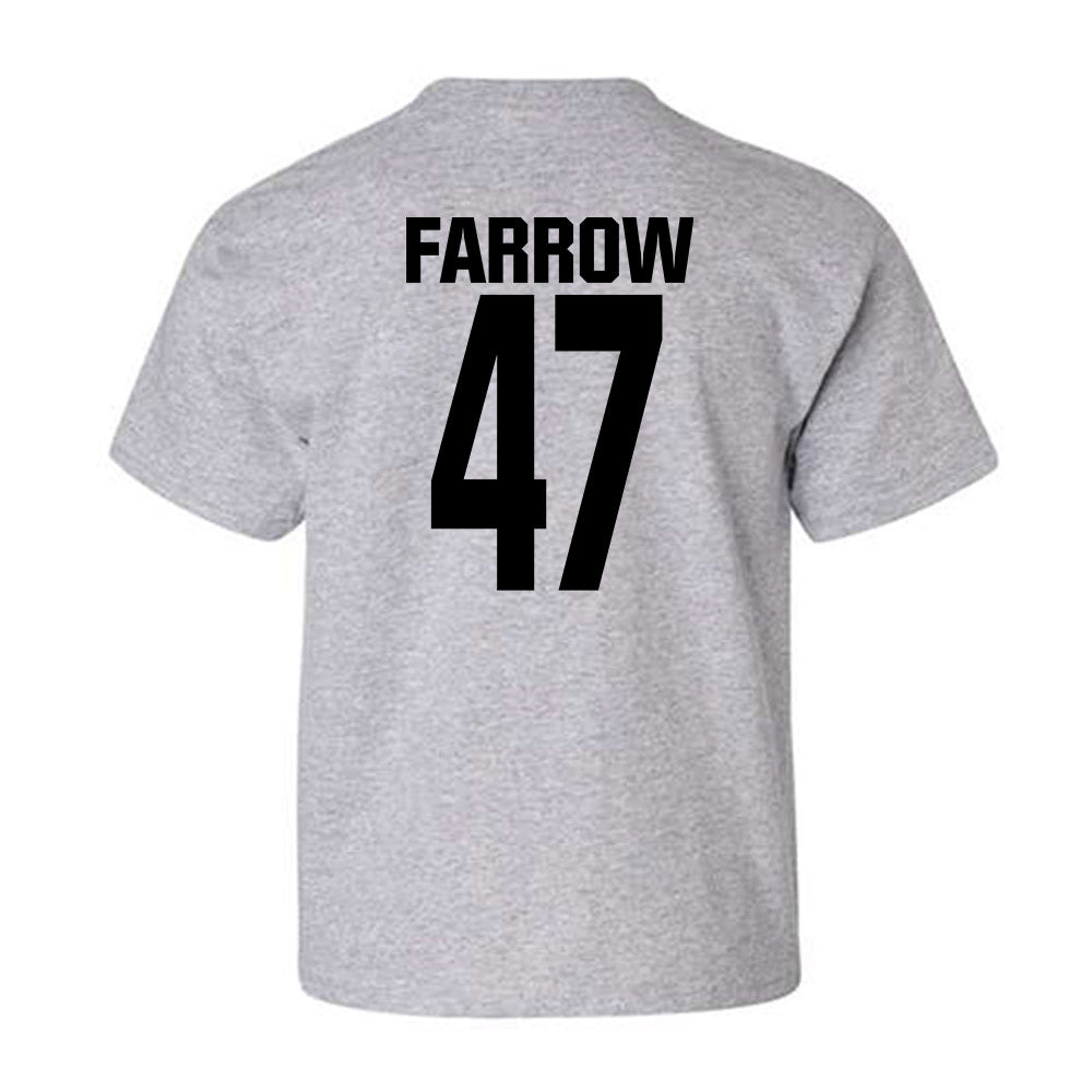 NC State - NCAA Football : Adrian Farrow - Classic Shersey Youth T-Shirt-1