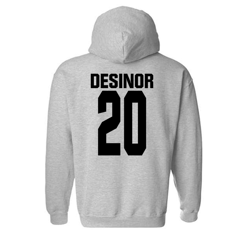 NC State - NCAA Football : Deandre Desinor - Classic Shersey Hooded Sweatshirt-1