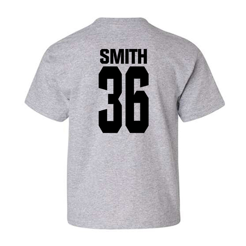 NC State - NCAA Baseball : Jacob Smith - Classic Shersey Youth T-Shirt-1