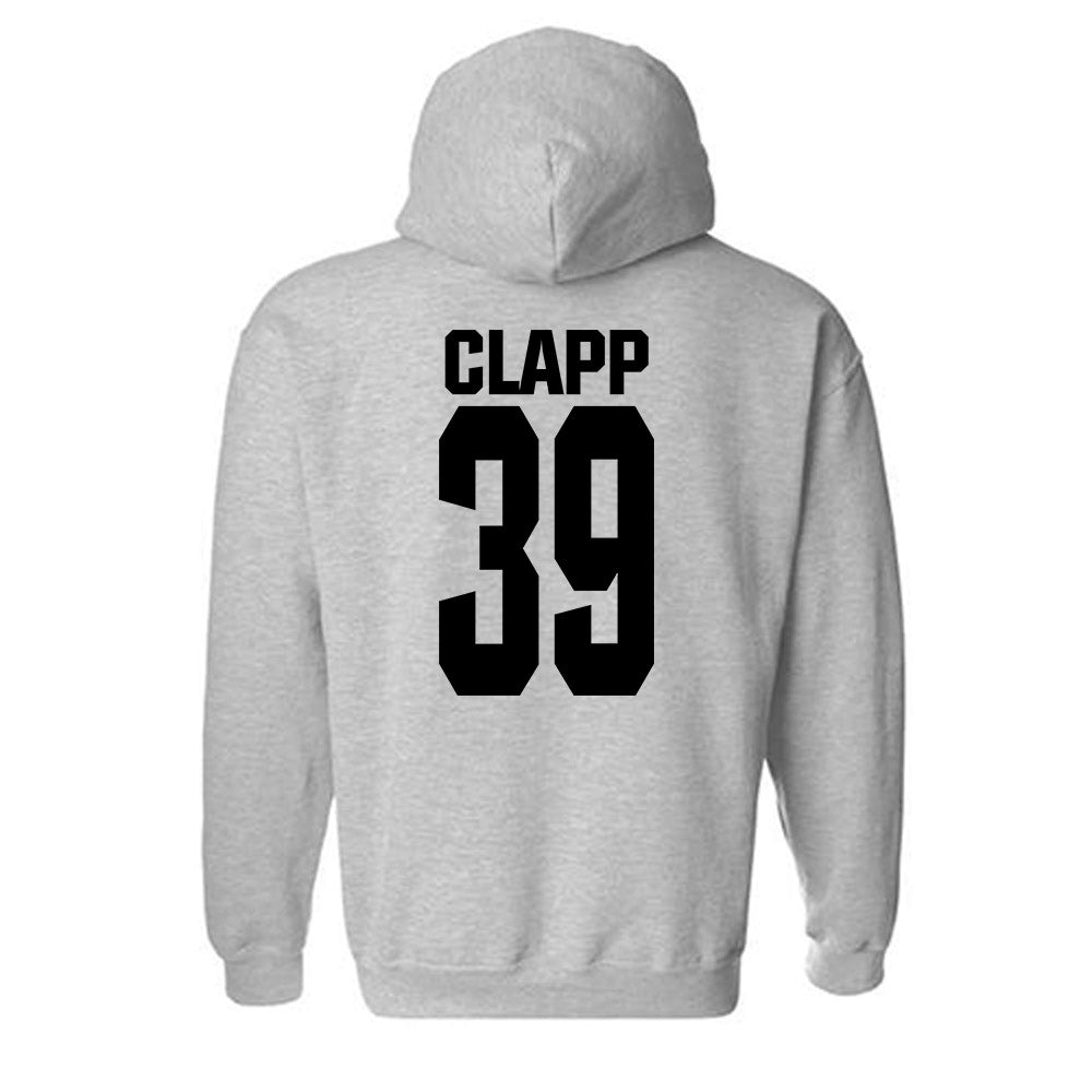 NC State - NCAA Football : Tristan Clapp - Classic Shersey Hooded Sweatshirt-1