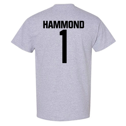 NC State - NCAA Men's Basketball : Christian Hammond - Classic Shersey T-Shirt-1