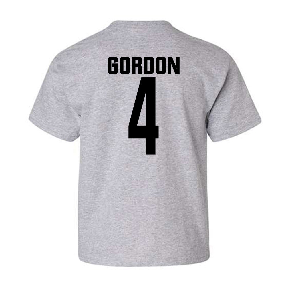 NC State - NCAA Men's Soccer : Joshua Gordon - Classic Shersey Youth T-Shirt-1