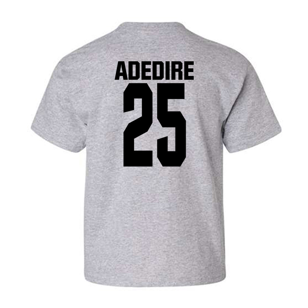 NC State - NCAA Football : Joseph Adedire - Classic Shersey Youth T-Shirt-1