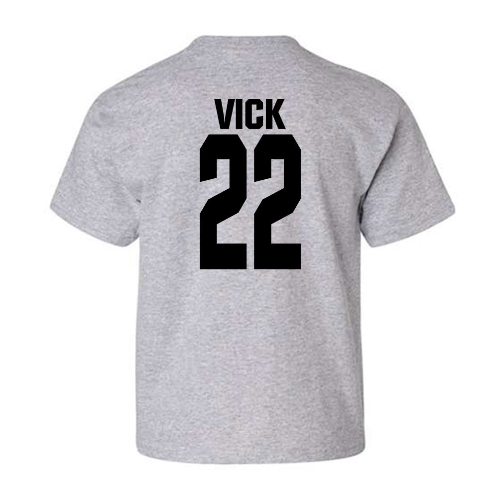 NC State - NCAA Football : Jackson Vick - Classic Shersey Youth T-Shirt-1