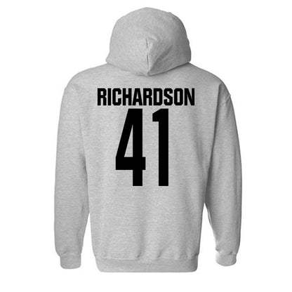 NC State - NCAA Football : AJ Richardson - Classic Shersey Hooded Sweatshirt-1