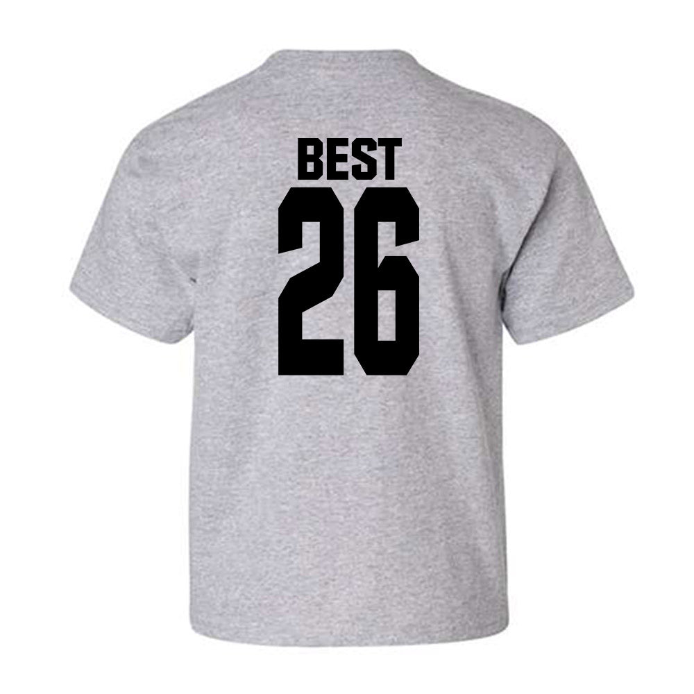 NC State - NCAA Football : Jordyn Best - Classic Shersey Youth T-Shirt-1