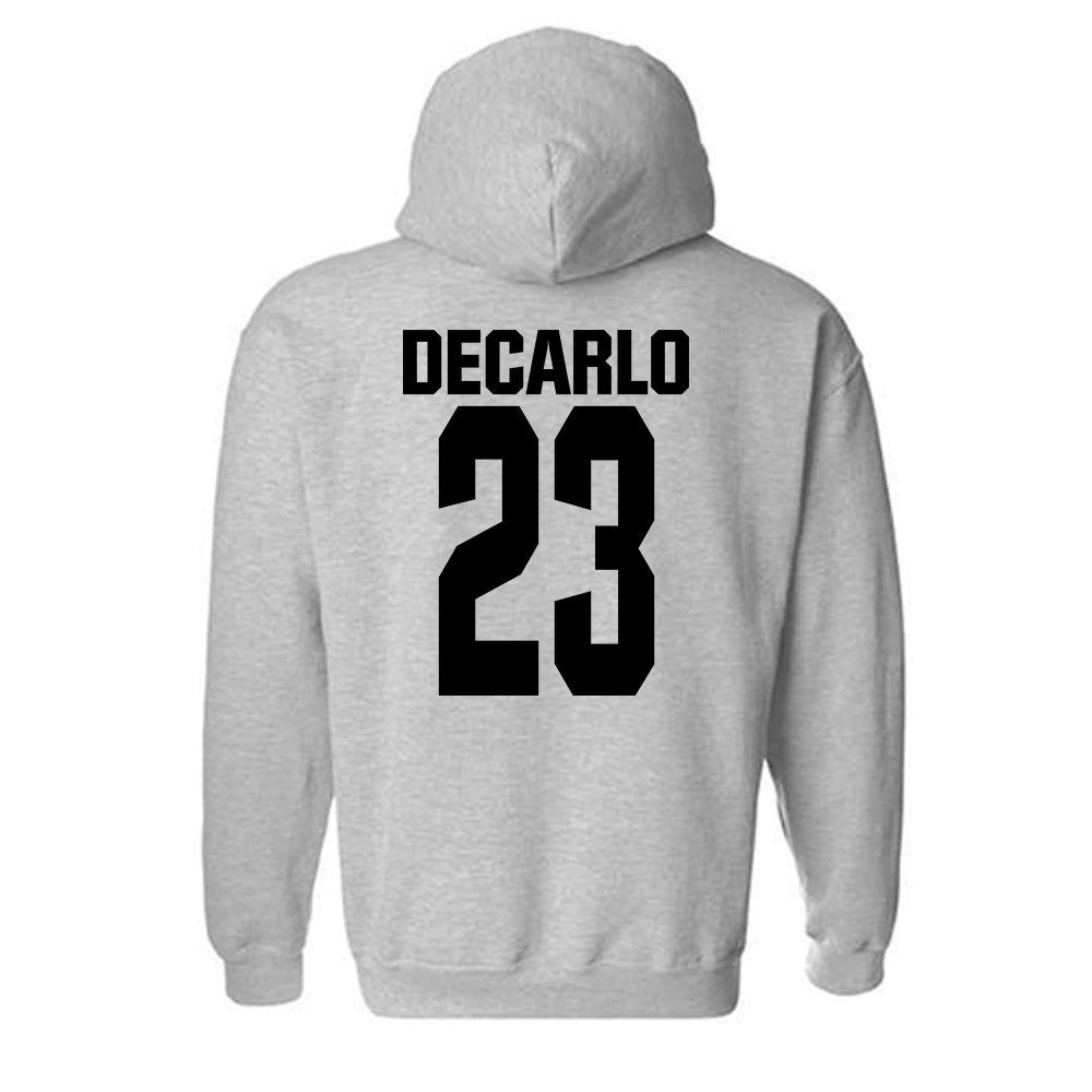 NC State - NCAA Baseball : Vincent DeCarlo - Classic Shersey Hooded Sweatshirt-1