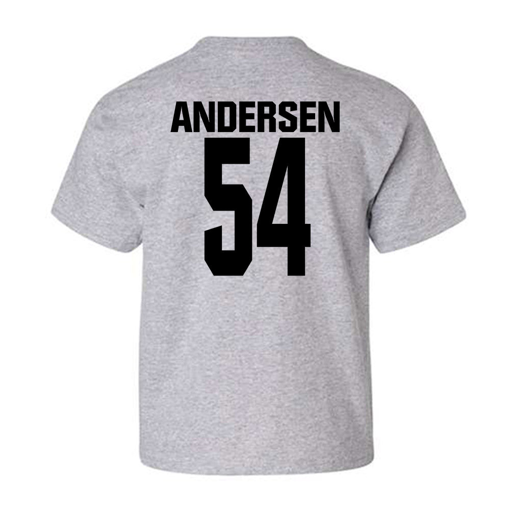 NC State - NCAA Football : Teague Andersen - Classic Shersey Youth T-Shirt-1