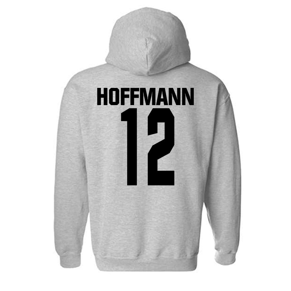 NC State - NCAA Football : teddy hoffmann - Classic Shersey Hooded Sweatshirt-1