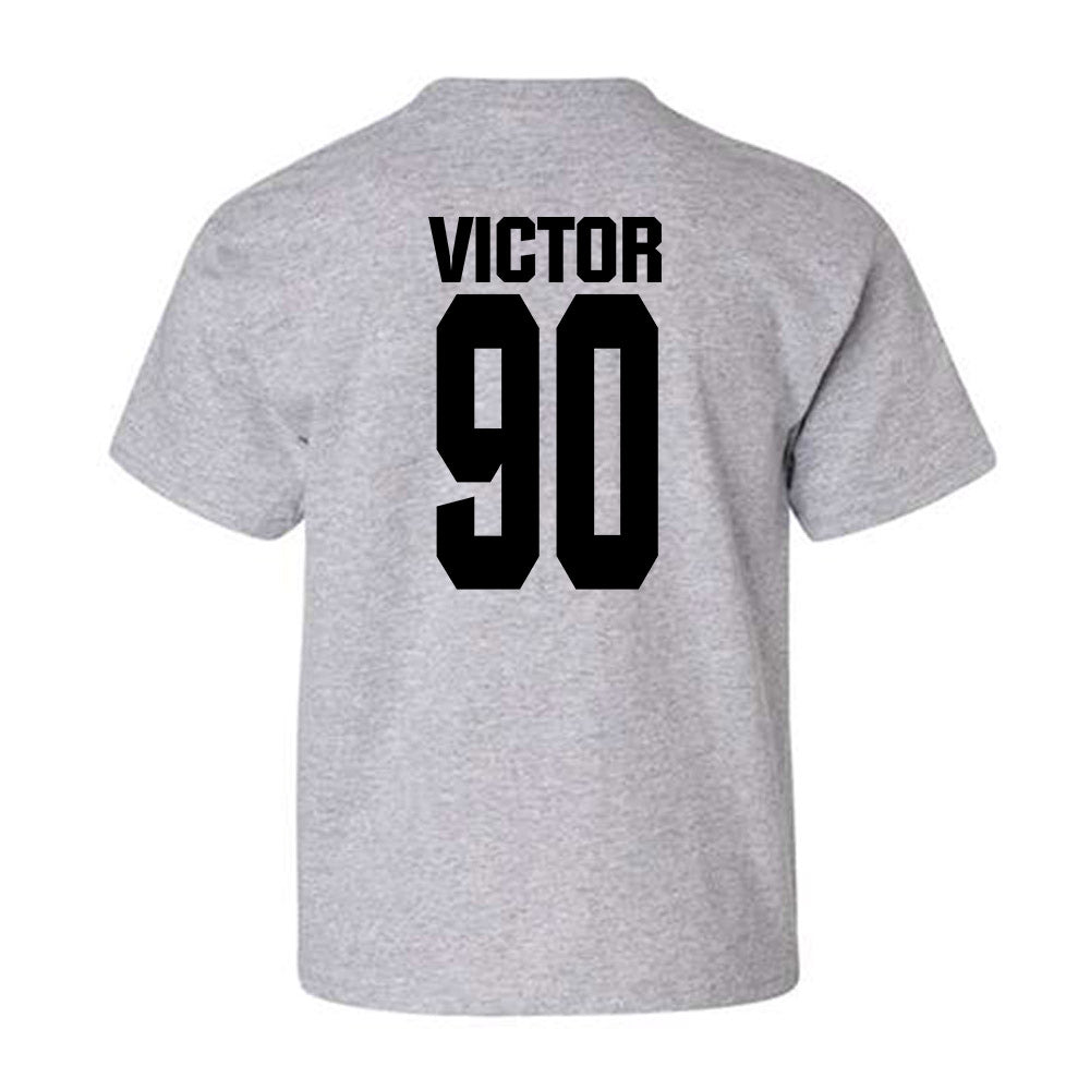 NC State - NCAA Football : Josiah Victor - Classic Shersey Youth T-Shirt-1
