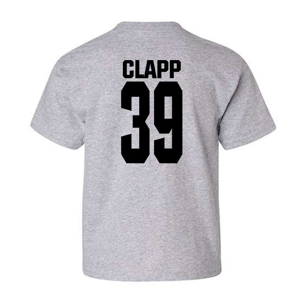 NC State - NCAA Football : Tristan Clapp - Classic Shersey Youth T-Shirt-1