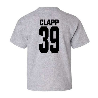 NC State - NCAA Football : Tristan Clapp - Classic Shersey Youth T-Shirt-1